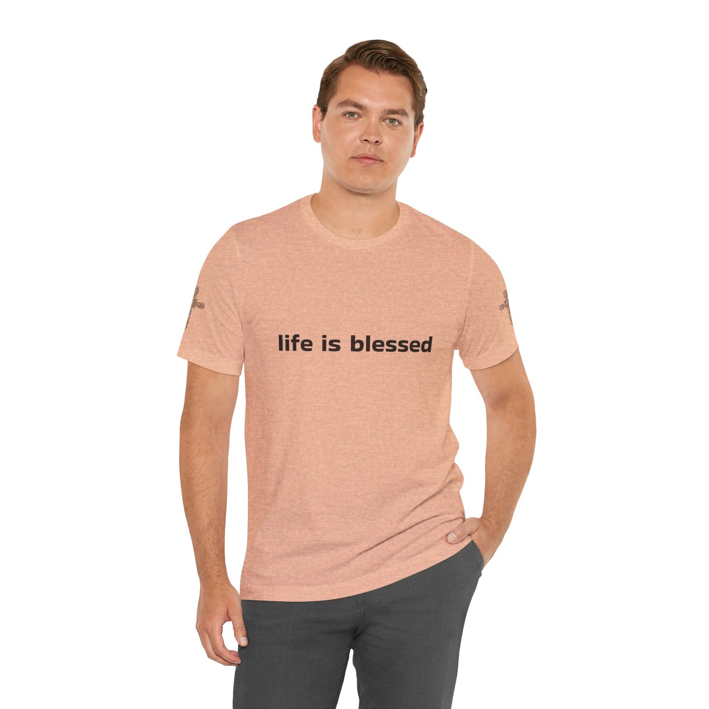 Life is Blessed Angel Wings Unisex T-Shirt