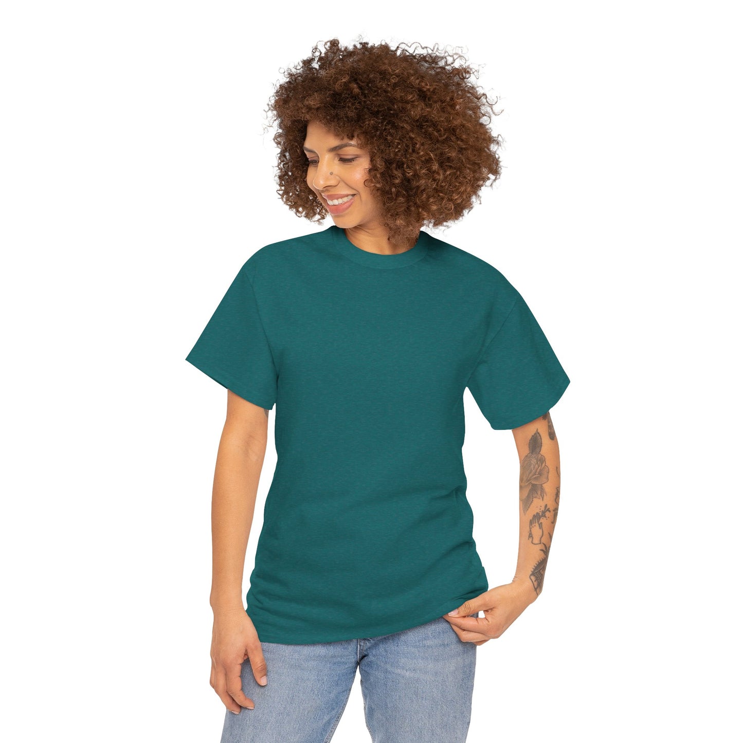 Trail in the Woods Unisex Tee - Every Step with Jesus Design