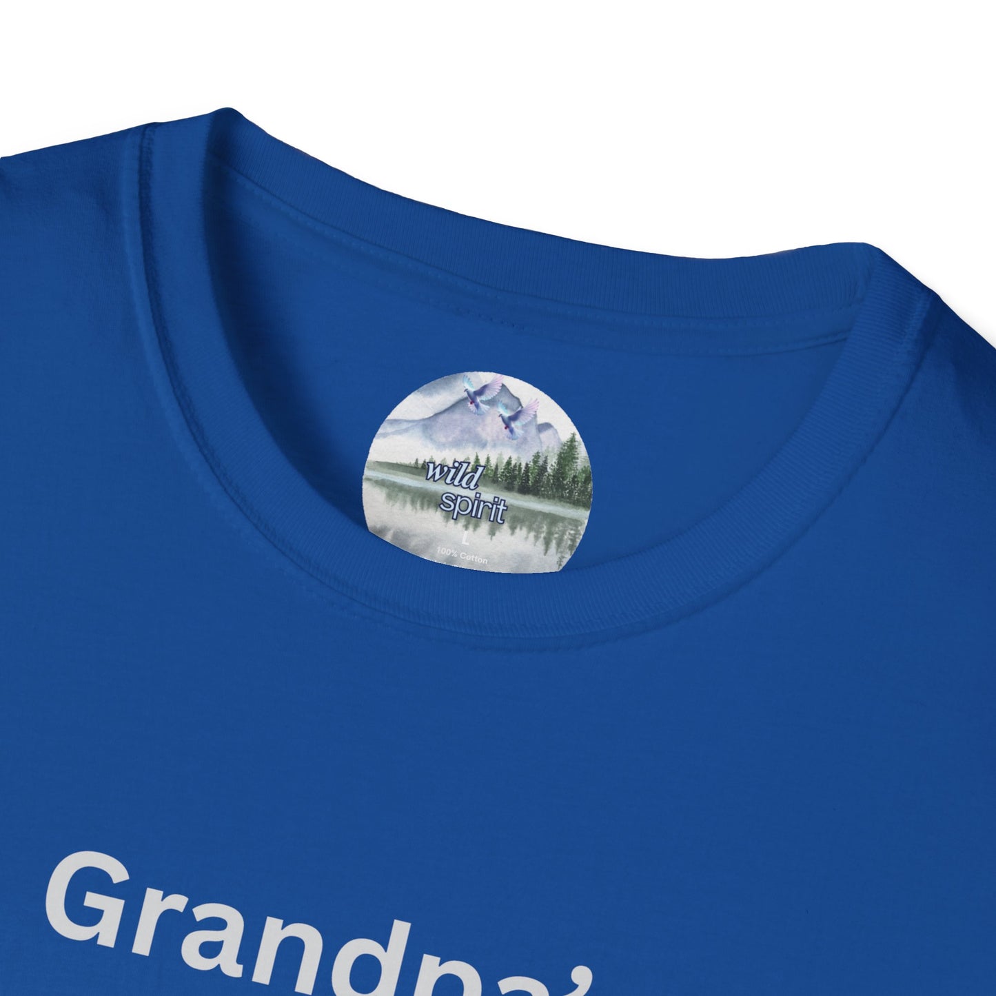 T-Shirt — "Grandpa's Lug Nuts" Personalized Names Auto Mechanic Gift