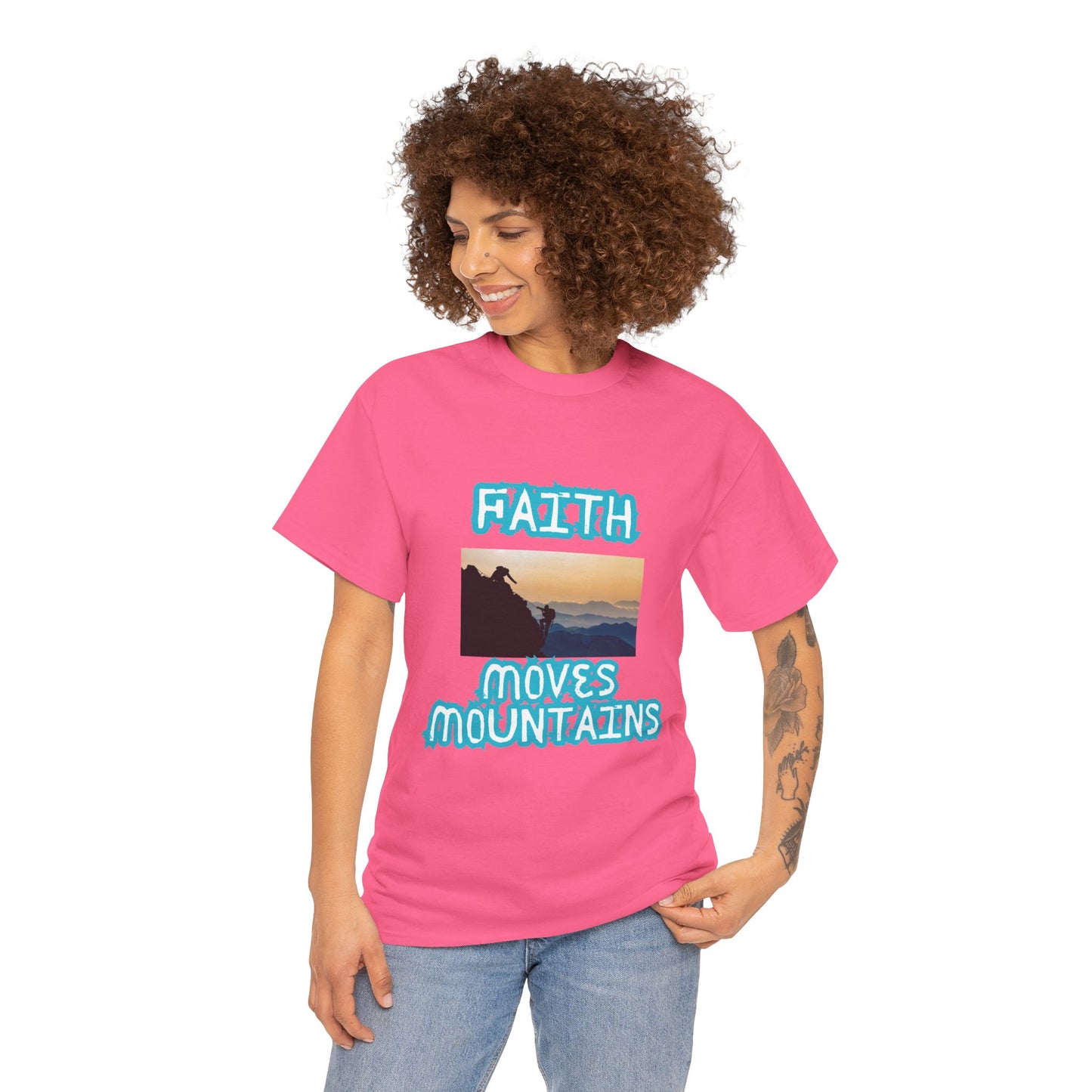 Faith Moves Mountains Tee