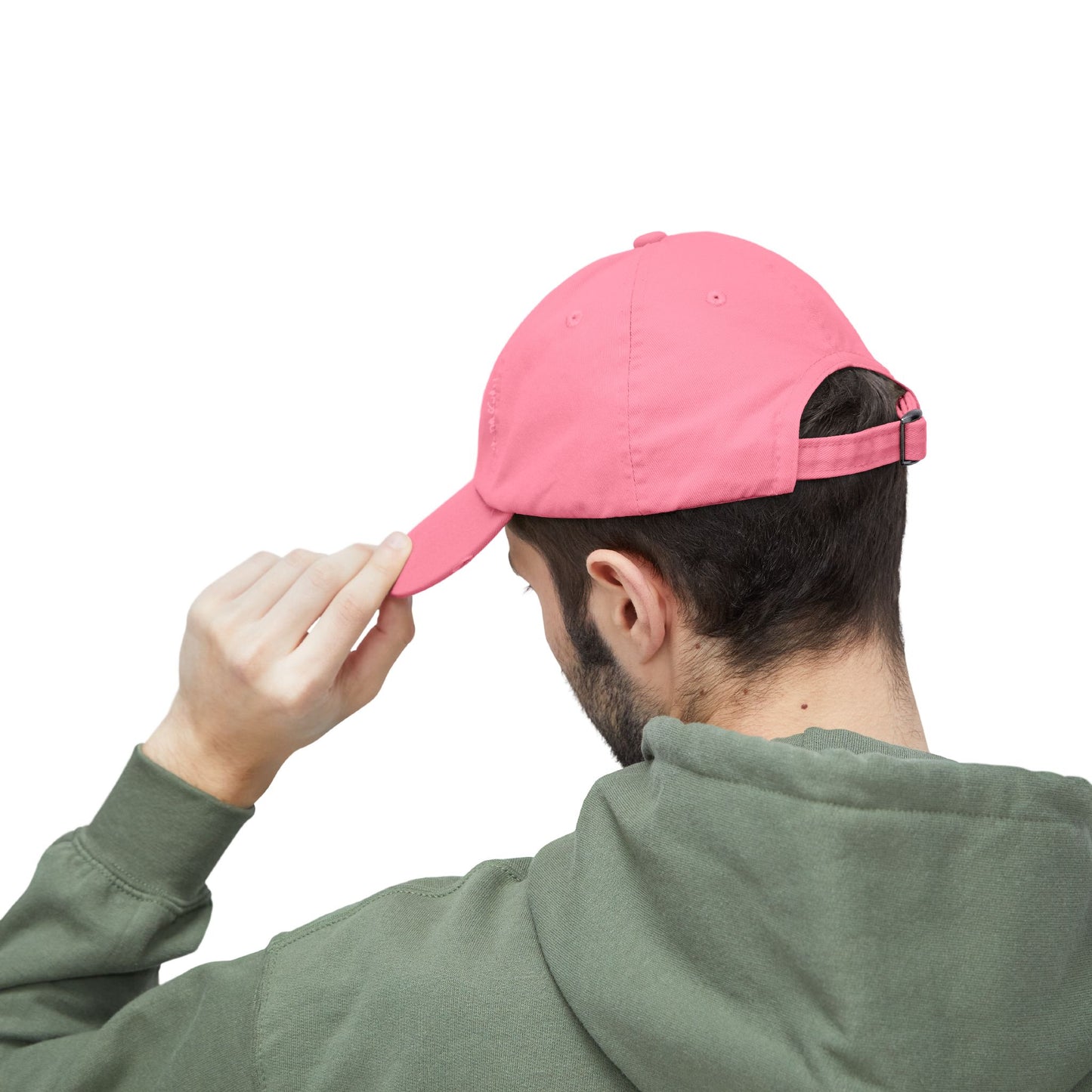 Unisex Distressed Cross Cap - Faith-Inspired Fashion Accessory