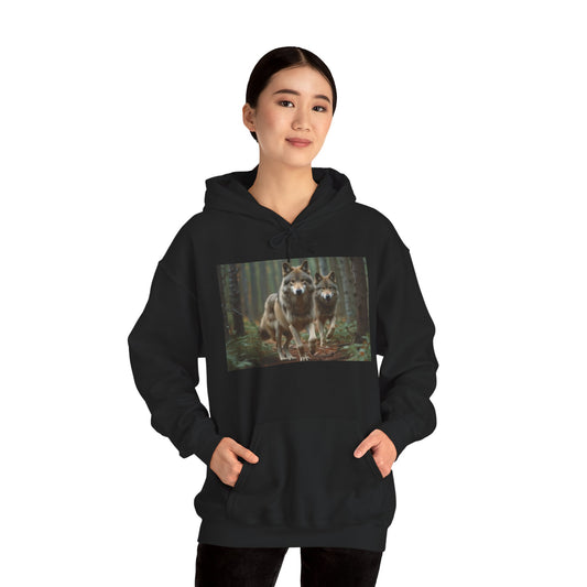 Wolf Forest Unisex Hoodie Sweatshirt