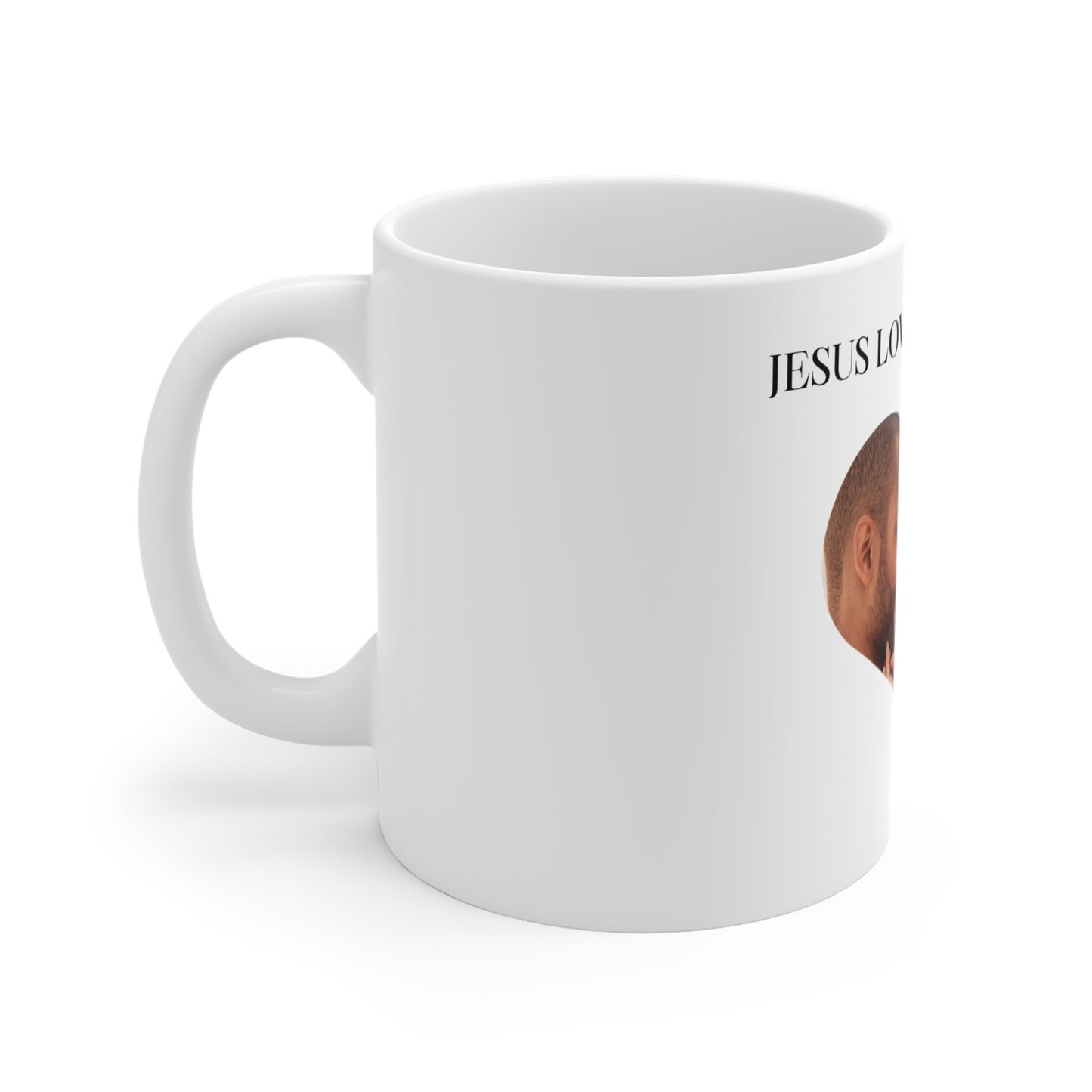 Jesus Loves You Mug – 'So Do I' Photo Heart Coffee Cup