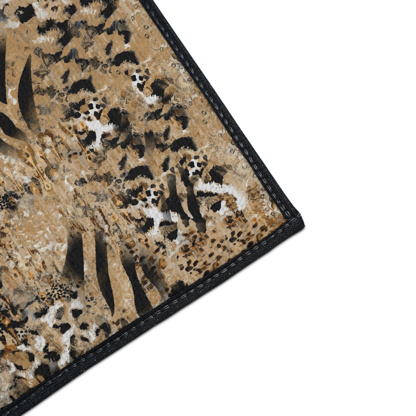 Stylish Zebra Pattern Heavy Duty Floor Mat - Perfect for Home Decor & Outdoor Use