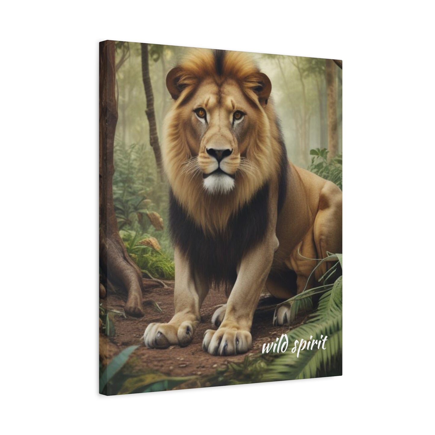 Canvas Wall Art - King of the Jungle Matte Canvas Print