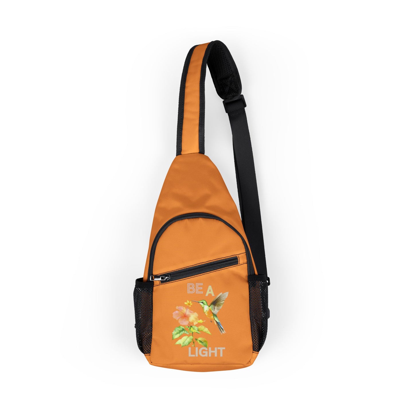 Vibrant Chest Bag – Be A Light Sling Bag for Everyday Adventures, Ideal for Festivals, Travel, Eco-Friendly and Unique Gift