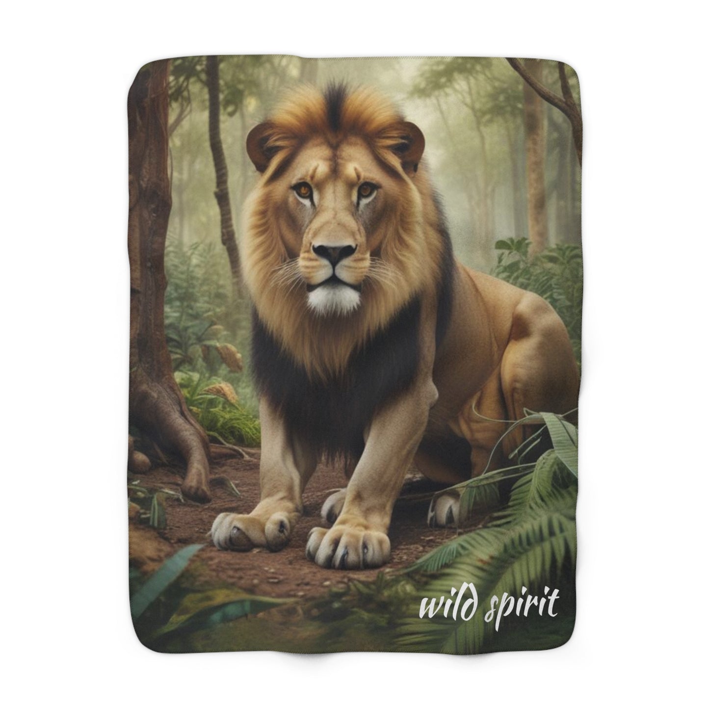 Sherpa Blanket, King of the Jungle