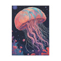 Impresión en lienzo - Pintura de medusas del cielo nocturno