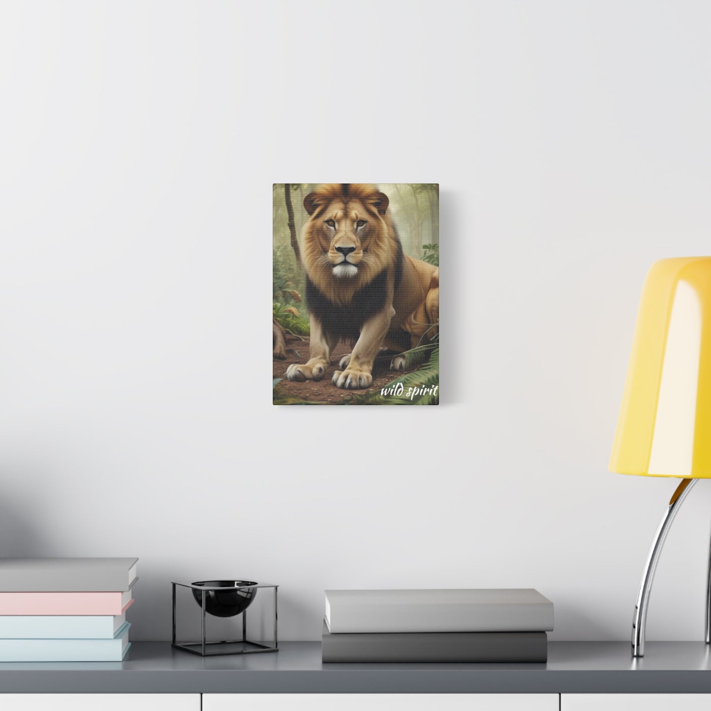 Canvas Wall Art - King of the Jungle Matte Canvas Print