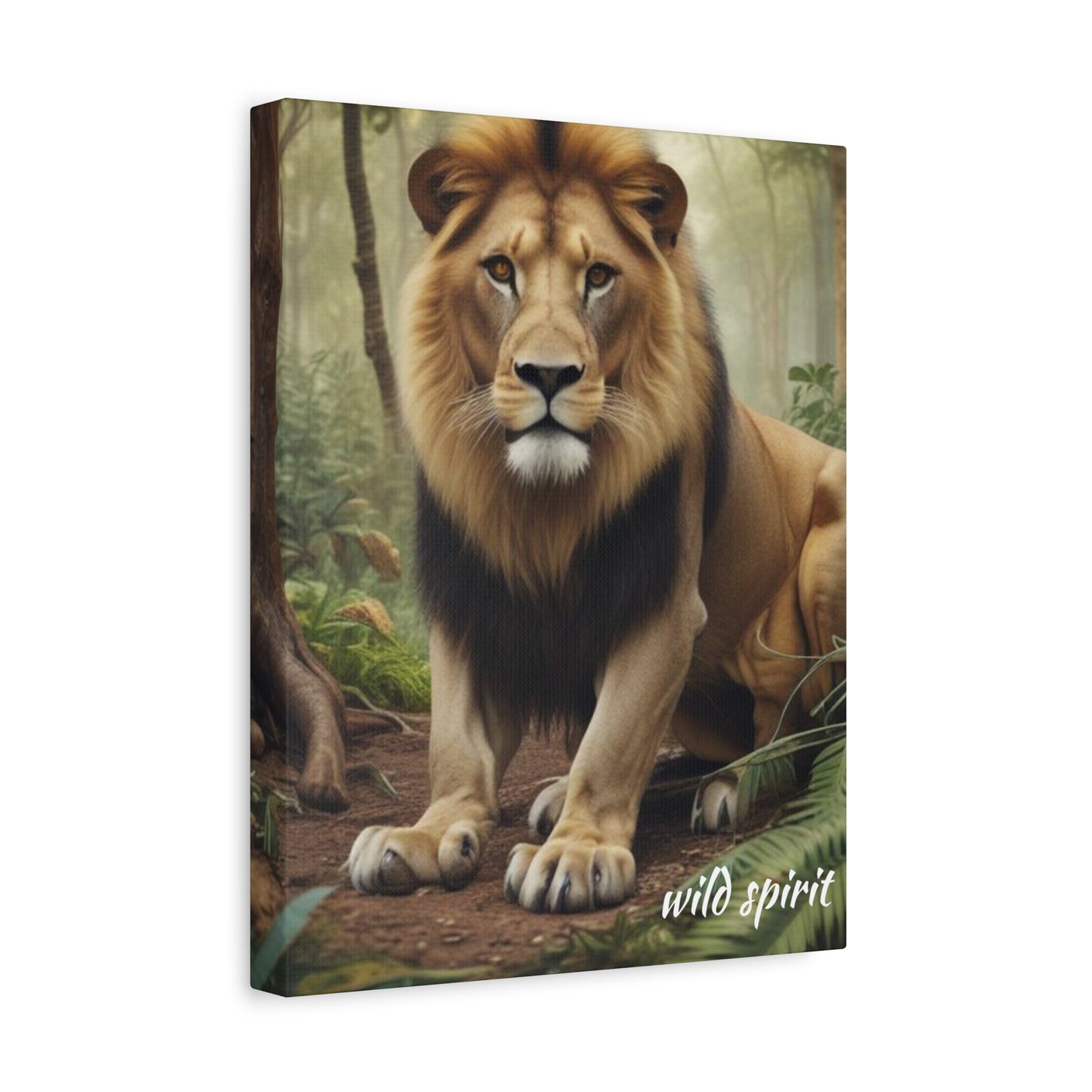 Canvas Wall Art - King of the Jungle Matte Canvas Print