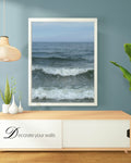 Endless Summer Wave – Ocean Serenity Under Clear Blue Skies