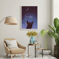 To the Stars – Night Sky Inspirational Art Print