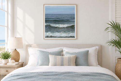 Endless Summer Wave in a bedroom