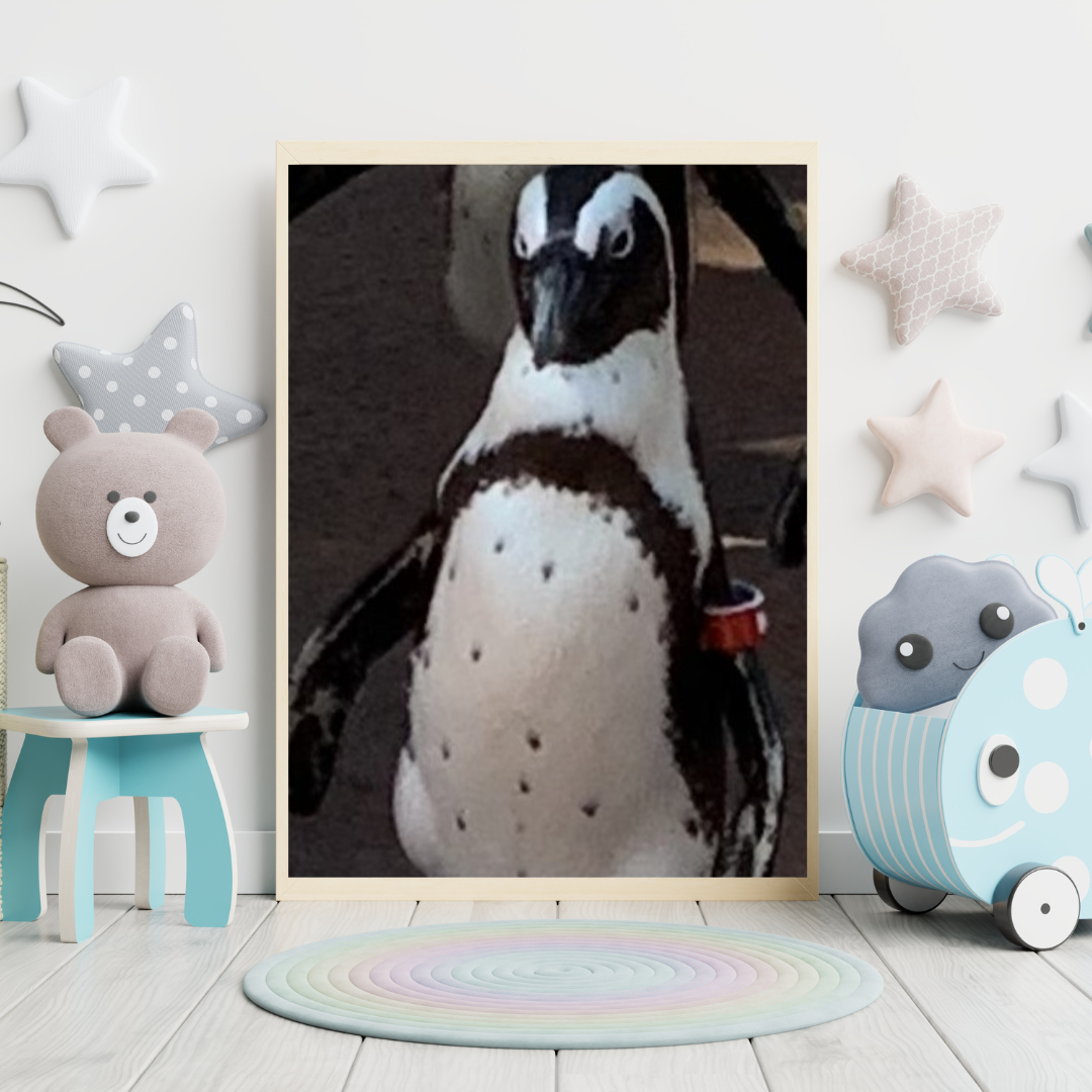 Sweet Dreams Penguin – Cute Nursery Animal Wall Art