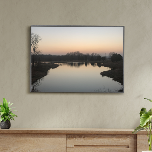 sunset lake